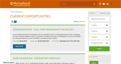 Desktop Screenshot of careers.mercyascot.co.nz